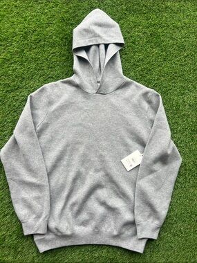 Everyday Lightweight Gray Hoodie - Pullover Hooded Sweatshirt